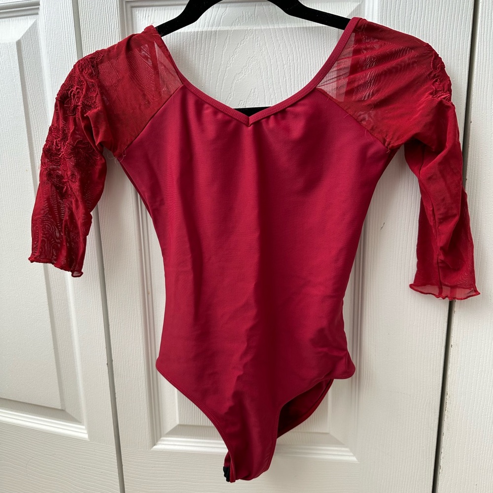 Ballet rosa leotard